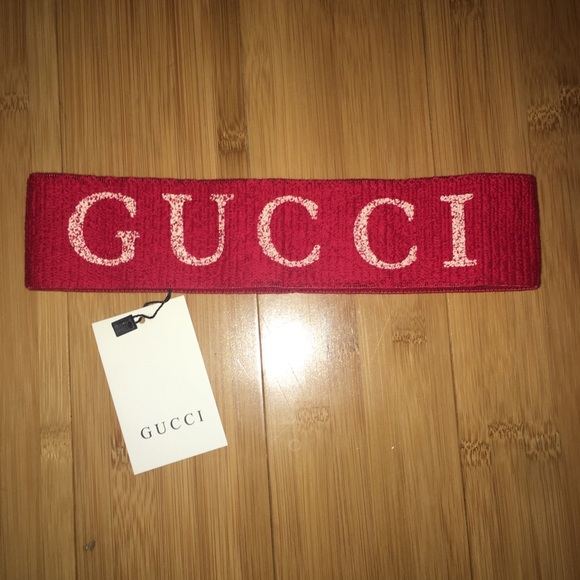 gucci headband red